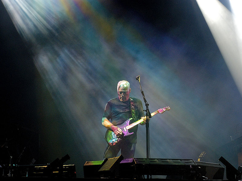 David Gilmour chitarra