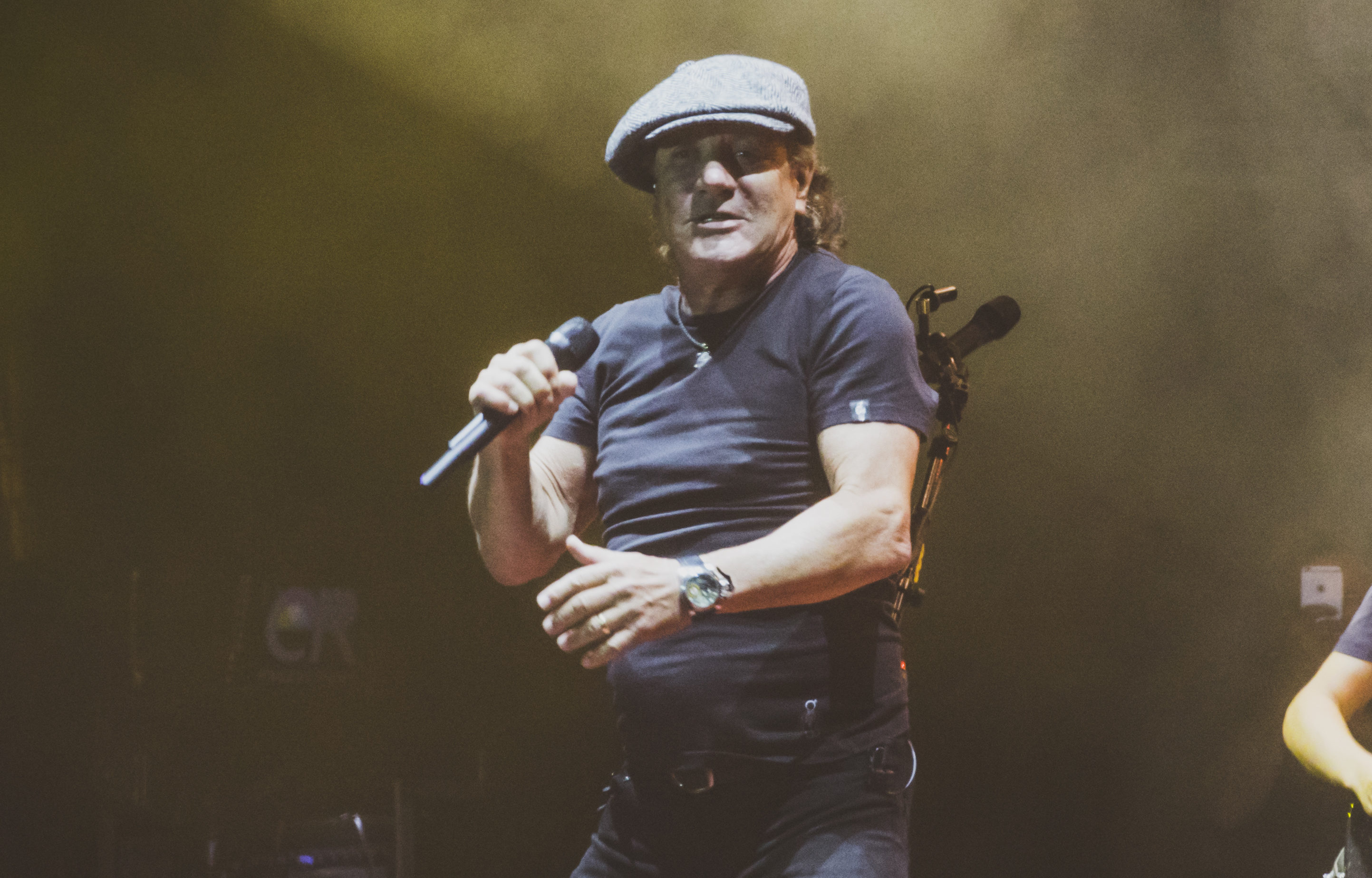 Brian Johnson Malcolm Young